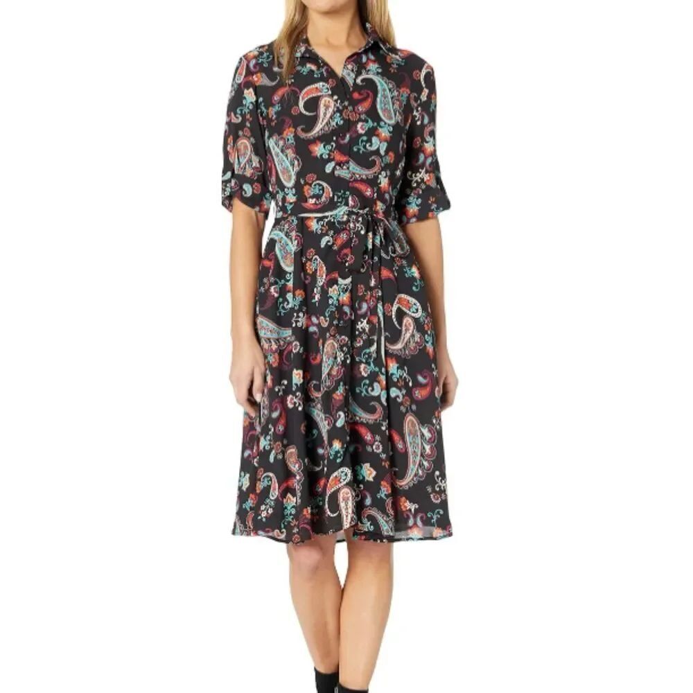 Nanette Lepore paisley print dress